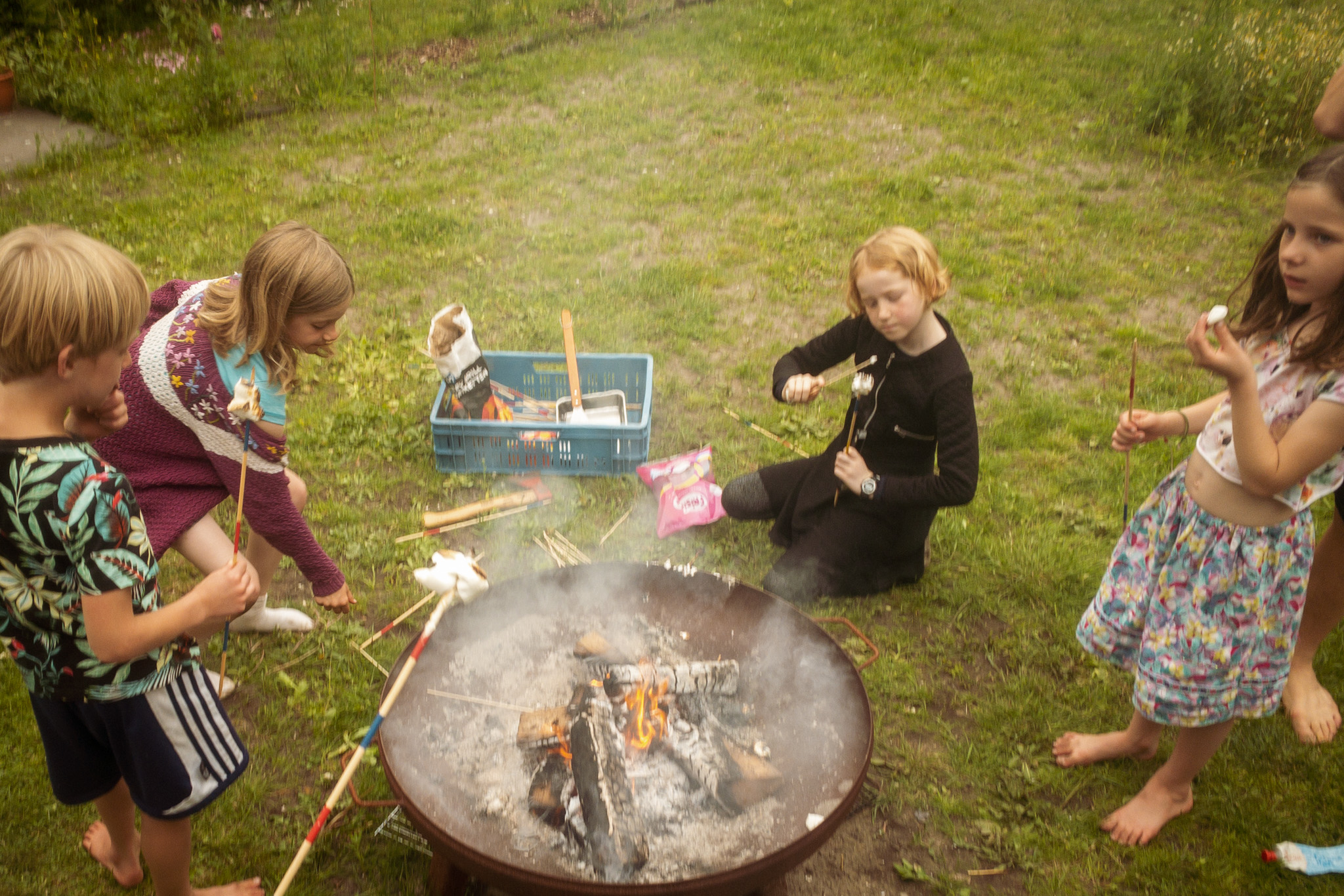 BBQ bij Jamie in de tuin