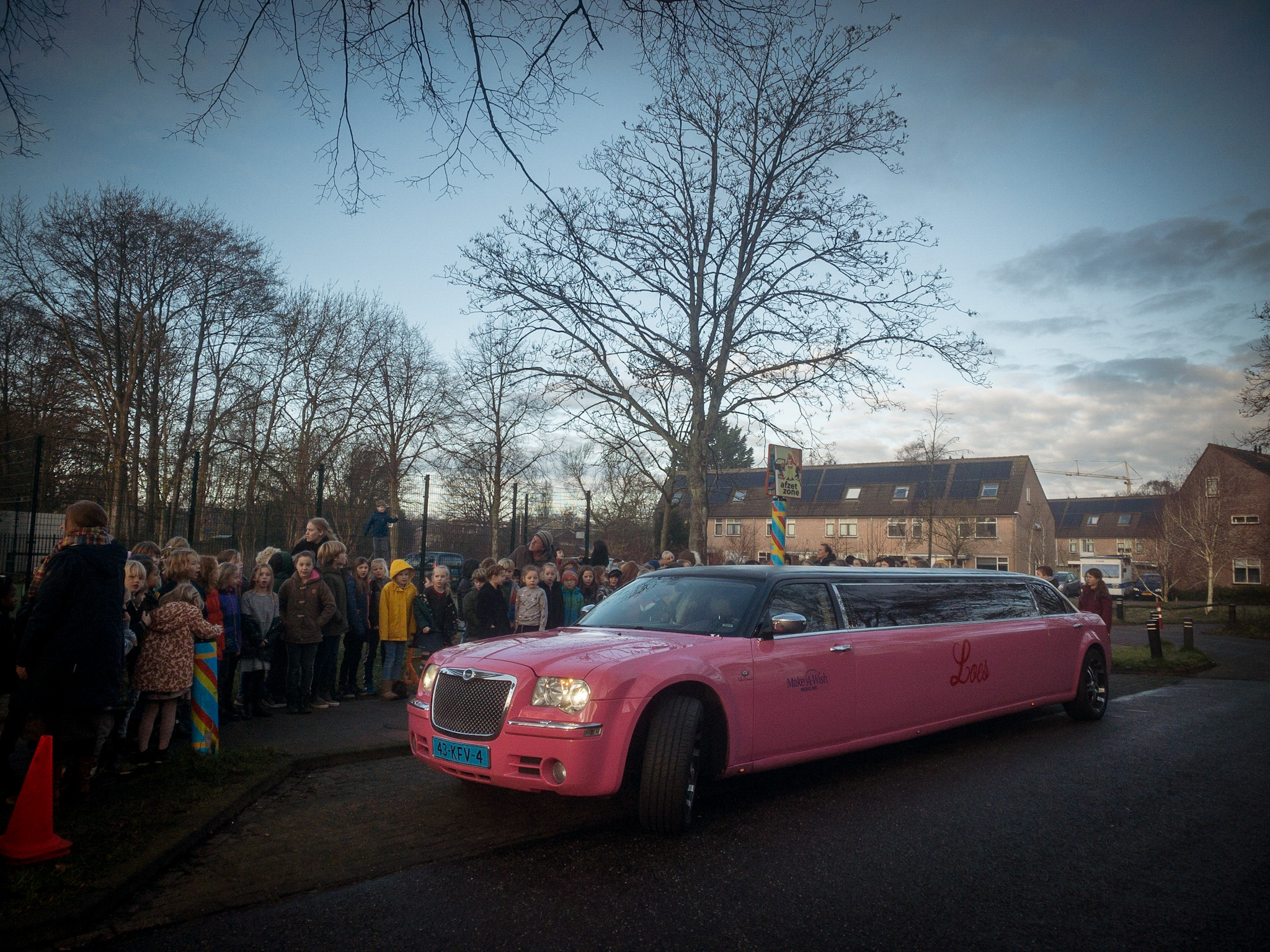 Loes limo voor school