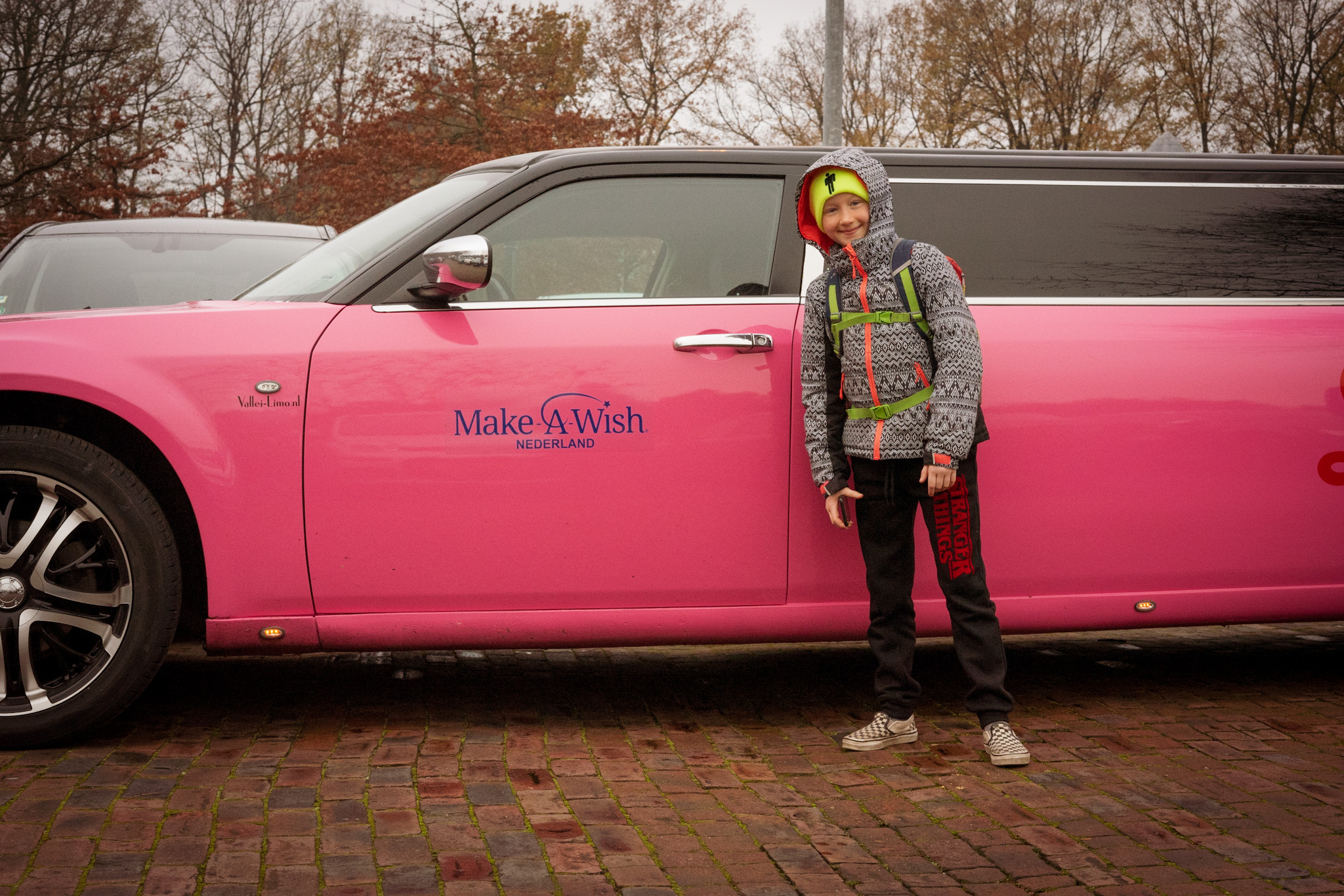 Make a Wish limo